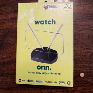 On Running Black Indoor Digital Antenna